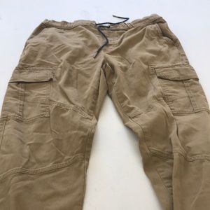 Urban Pipeline cargo pants with elastic cuff